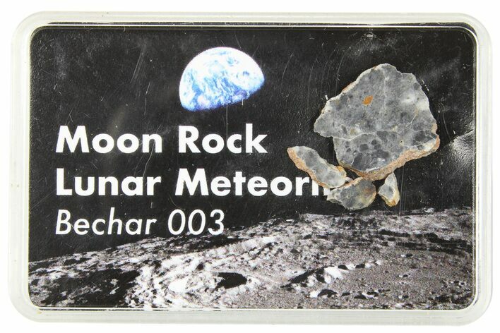 Lunar Meteorite ( g) Slice - Bechar #291348